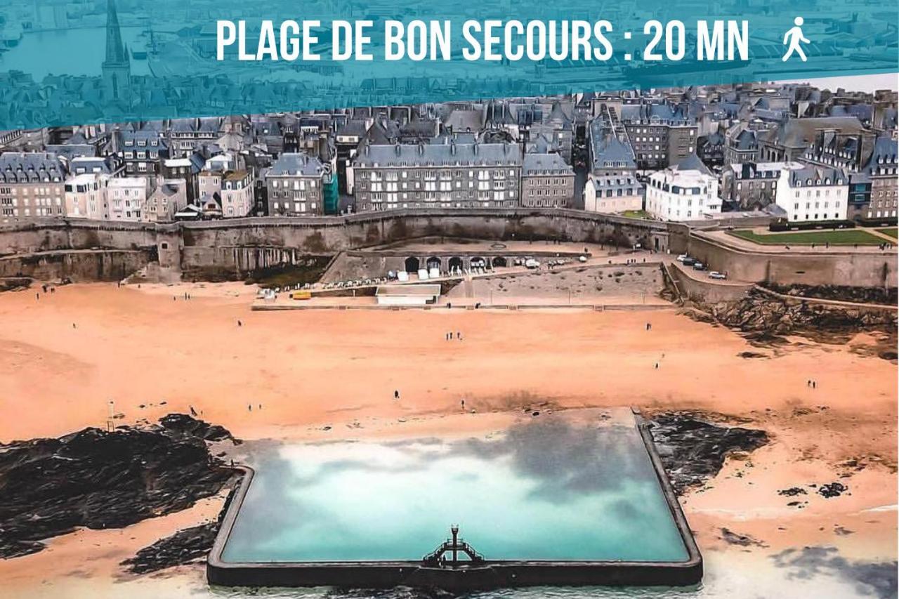 Saint-Malo With Love, Parking, Netflix, Wifi Екстер'єр фото